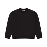 600 GSM 'Black' Fleece Crewneck