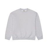 350 GSM 'Heather Grey' Fleece Crewneck