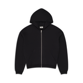 600 GSM 'Black' Zip-Up Hoodie