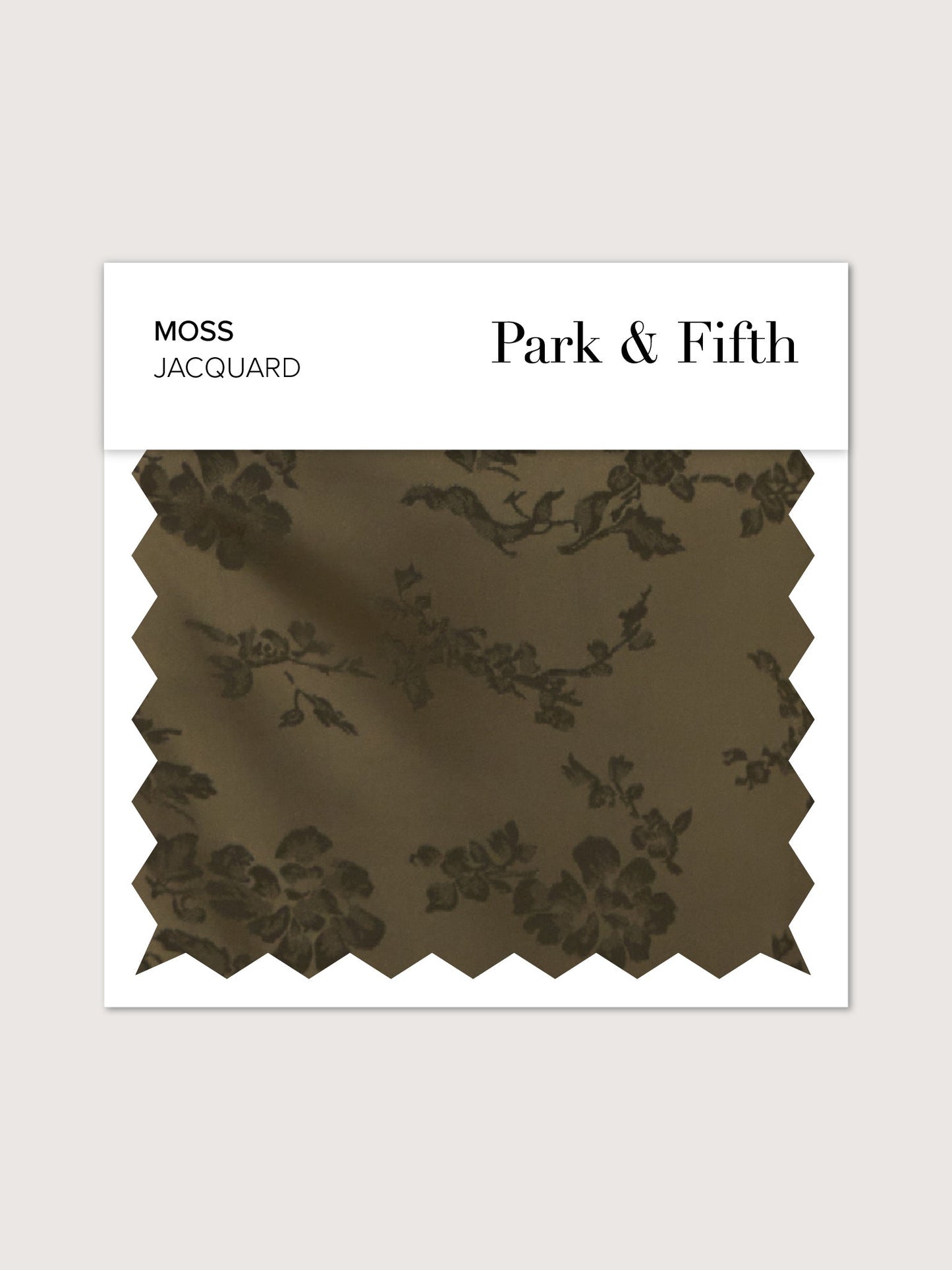 Moss Jacquard Swatch