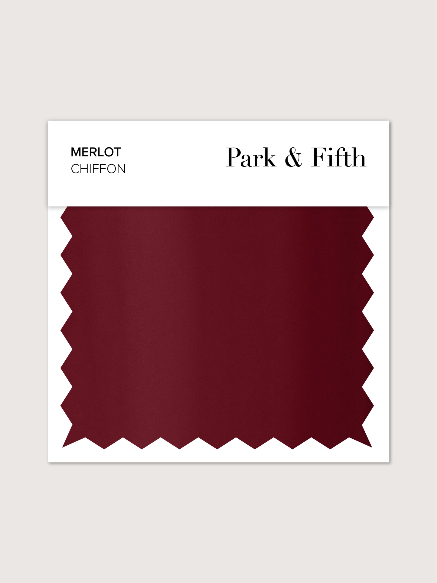Merlot Chiffon Swatch