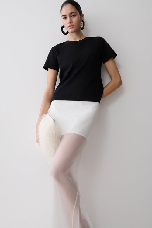 Sega Cotton Oversized T-Shirt - Black