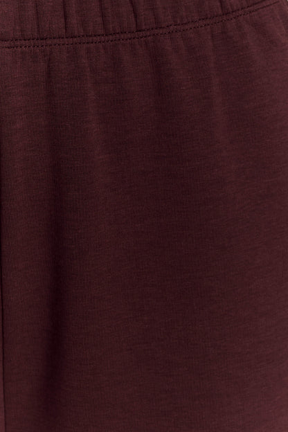 August Straight Leg Jogger - Chocolate