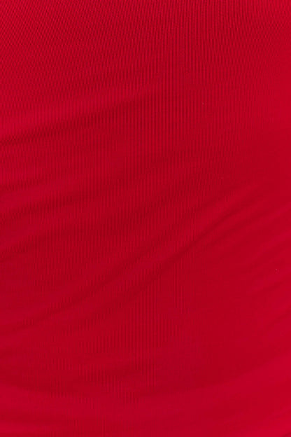 Mariposa Slinky Halter Top - Red