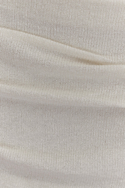 Elora Strapless Knit Maxi Dress - Ivory