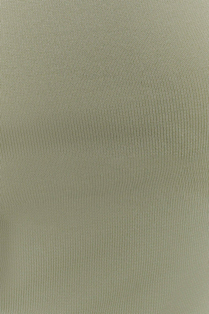 Xanthia Knit Halter Top - Pastel Green