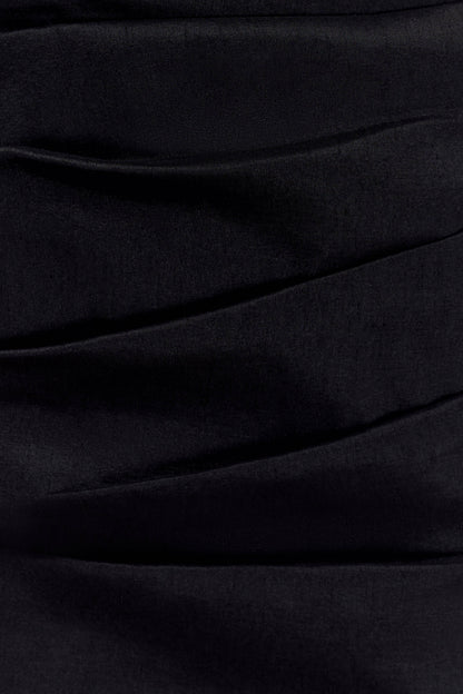 Thelma Bardot Maxi Dress - Black