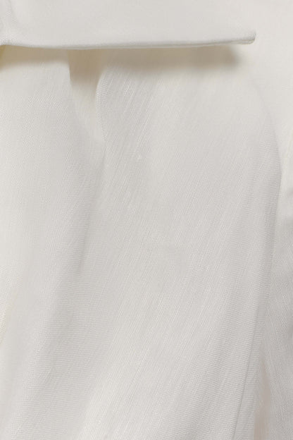 Greta Shirt Bra - White