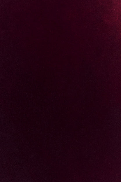 Paulina Velvet Strapless Mini Dress - Wine