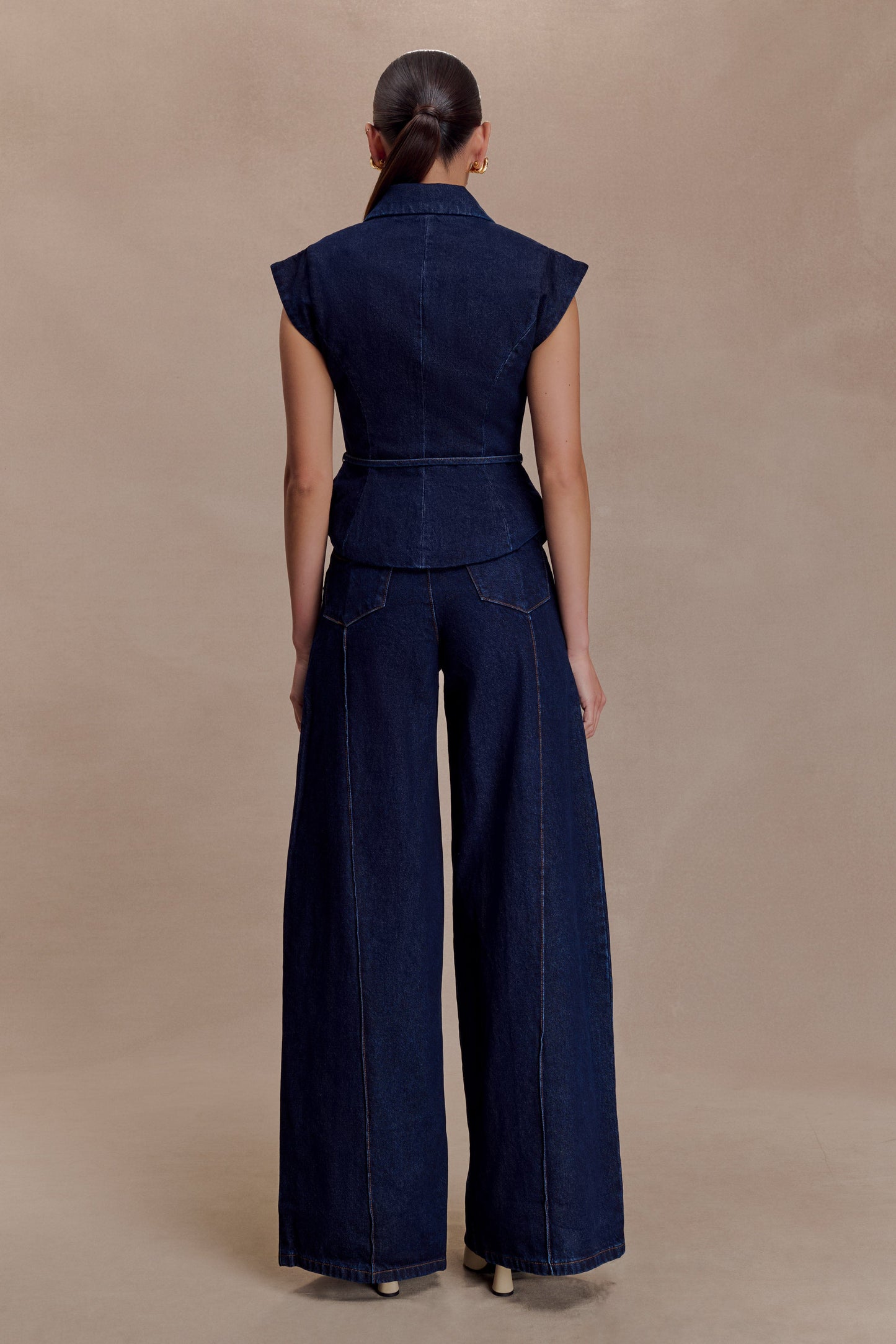 Beatrix High Rise Denim Jeans -  Indigo Blue