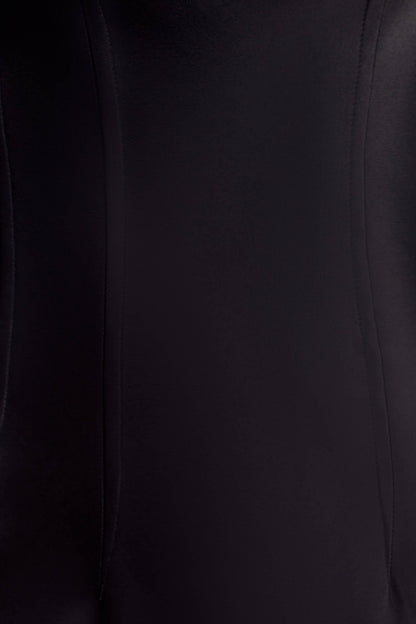 Giselle Off Shoulder Cowl Neck Maxi Dress - Black