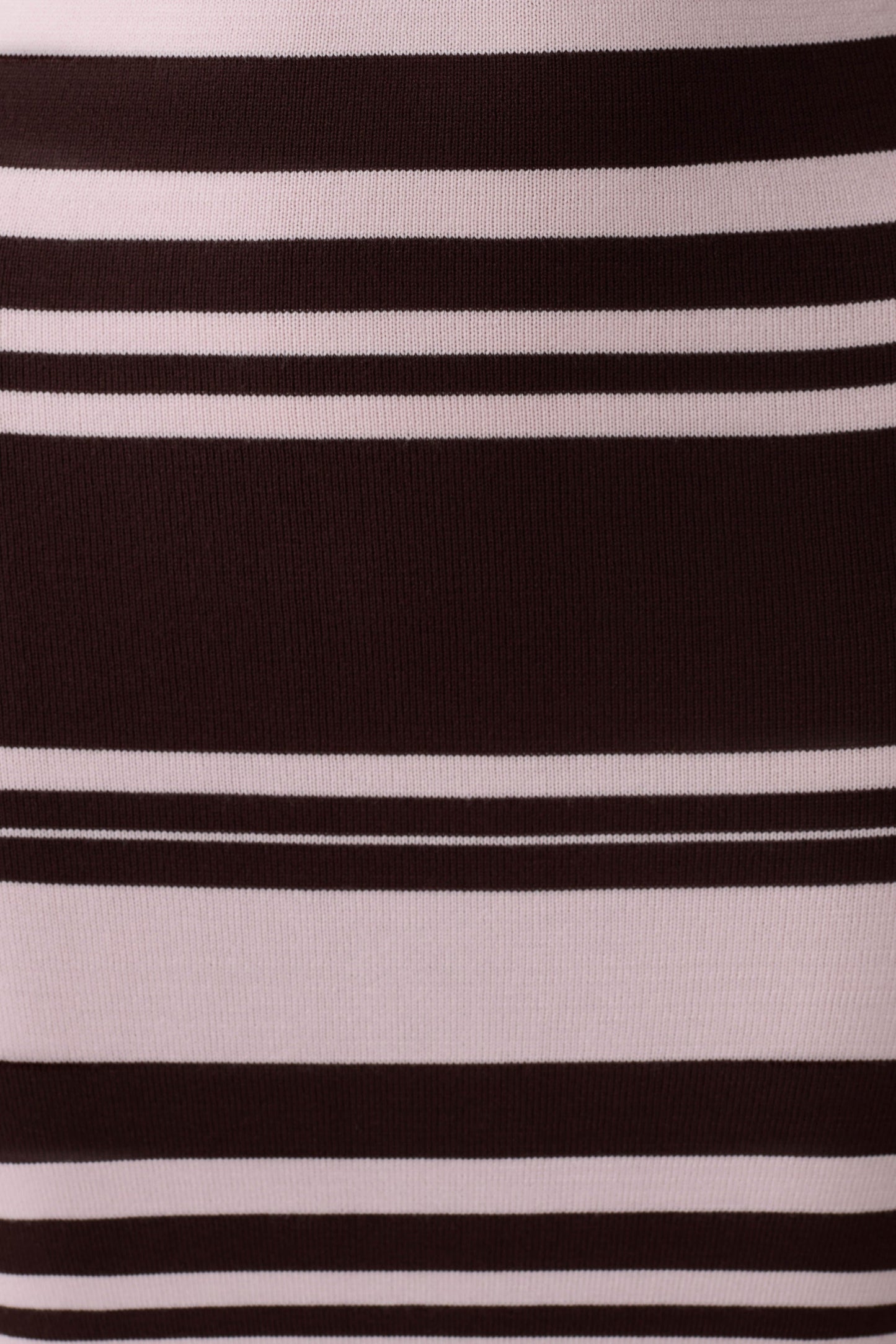Brienne Stripe Midi Dress - Pink/Chocolate