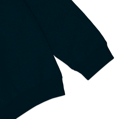 350 GSM 'Dark Navy' Fleece Crewneck