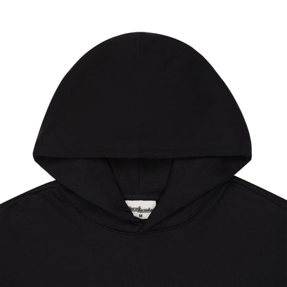 600 GSM 'Black' Core Hoodie