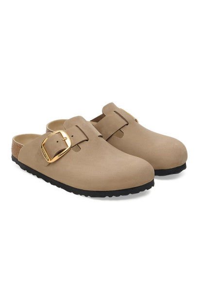 BIRKENSTOCK® Women's Boston Brown Oiled Leather Clog