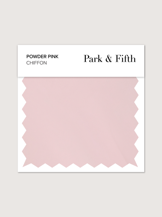 Powder Pink Chiffon Swatch