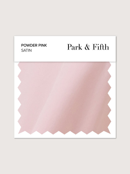 Powder Pink Satin Swatch