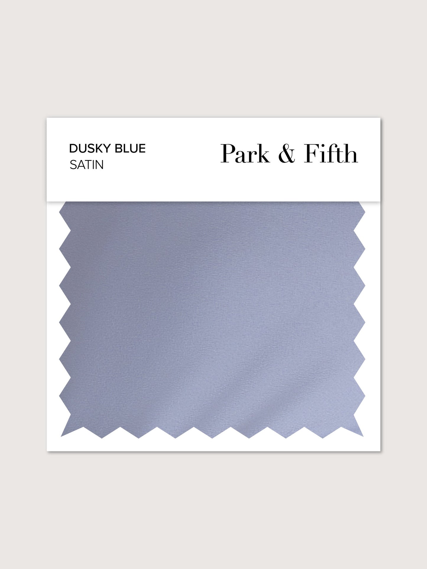 Dusky Blue Satin Swatch