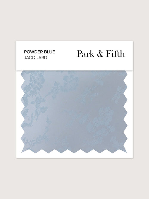 Powder Blue Jacquard Swatch