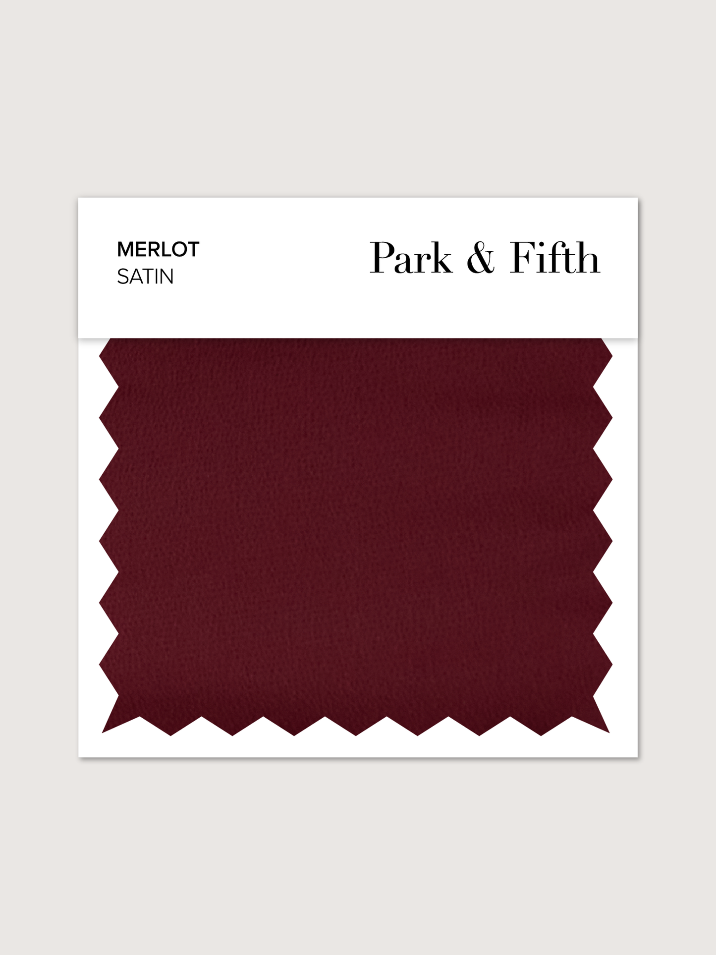 Merlot Satin Swatch