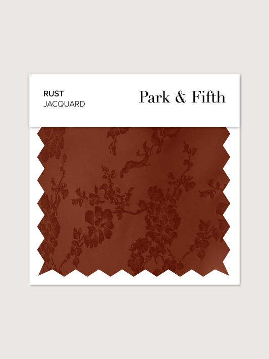 Rust Jacquard Swatch