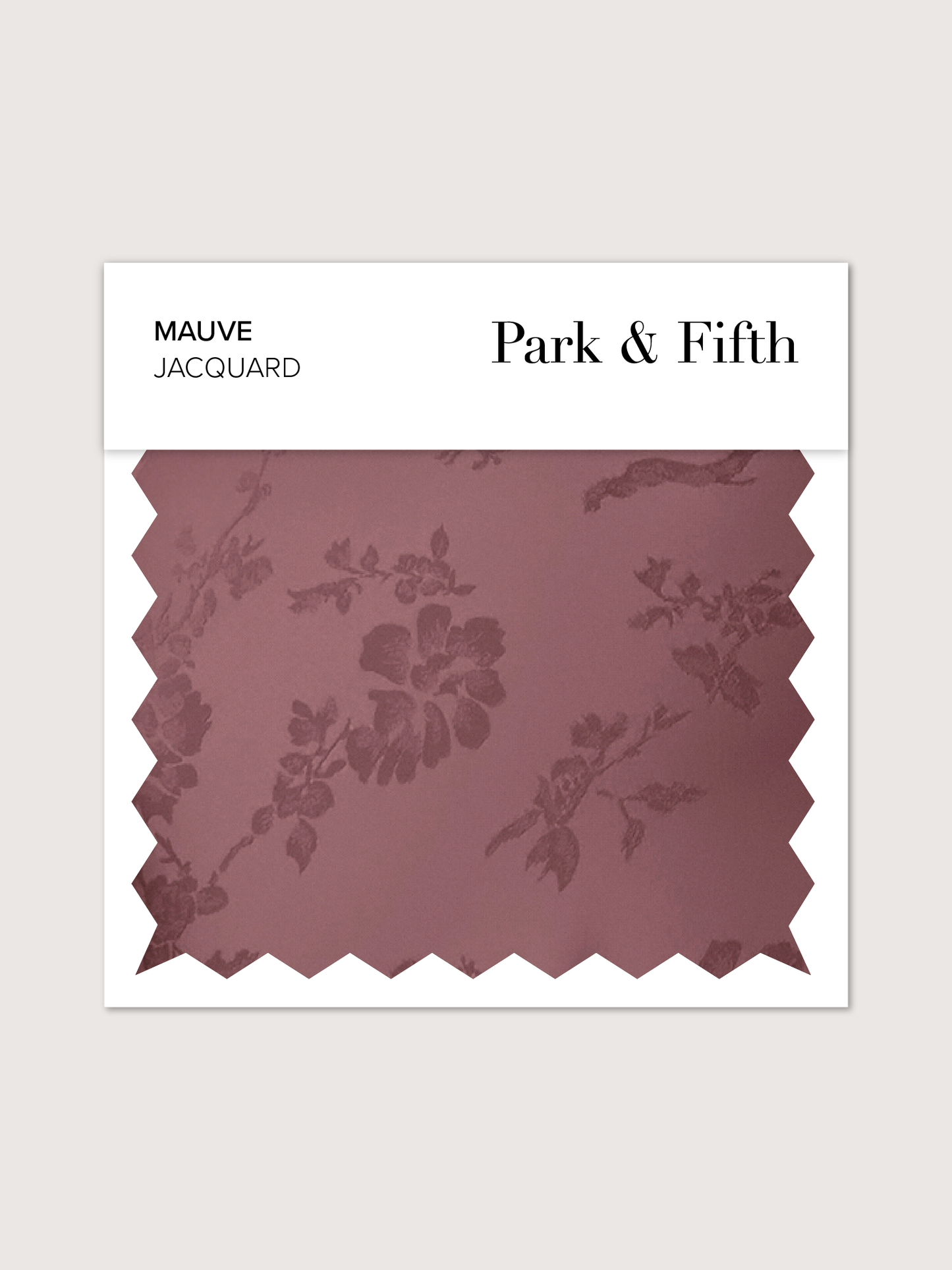 Mauve Jacquard Swatch