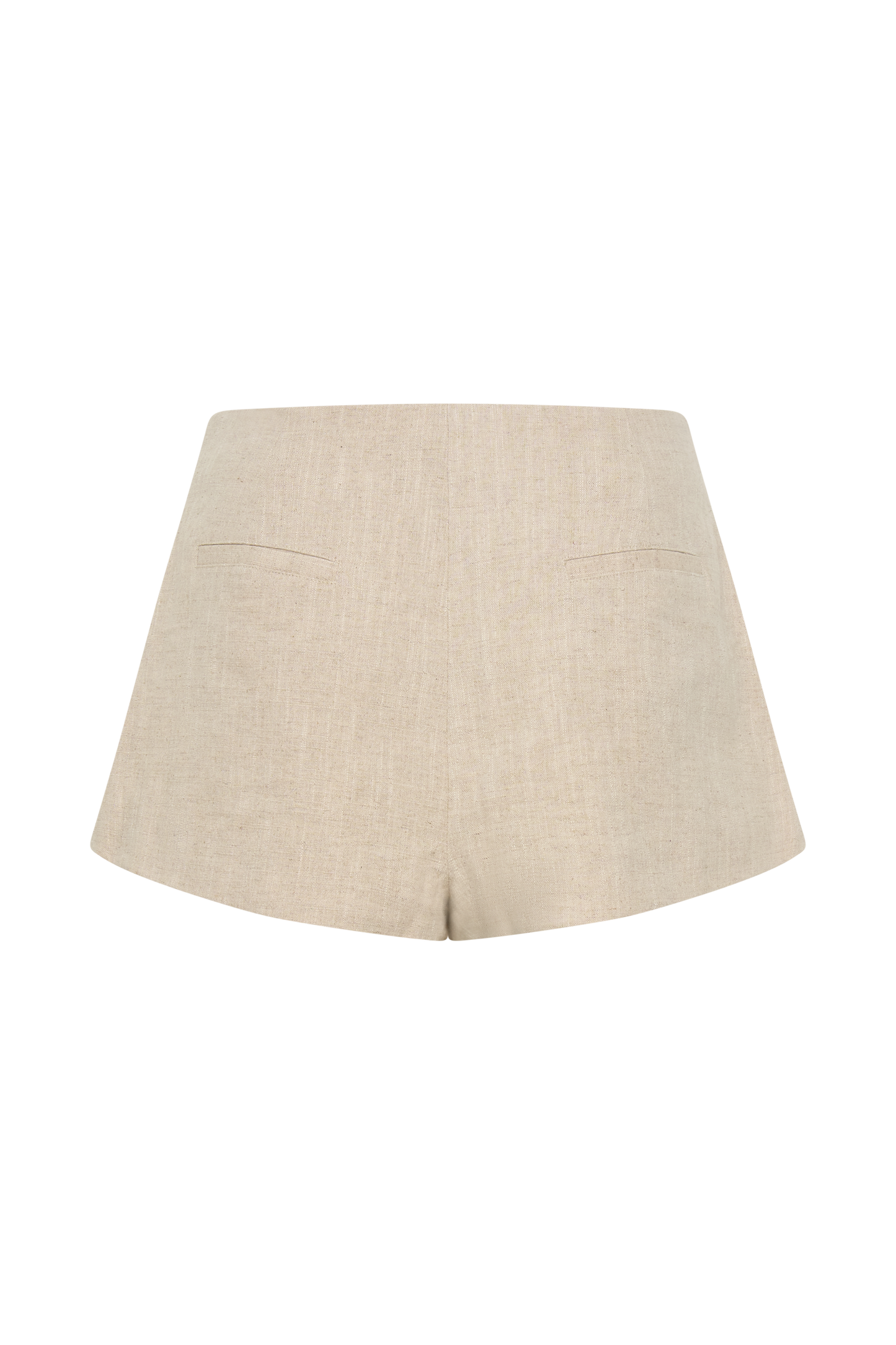 Anahita Linen Short - Natural