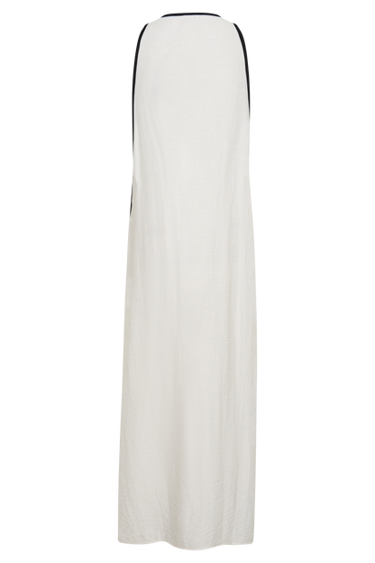 Arcadia Crossover Coverup Maxi Dress - White