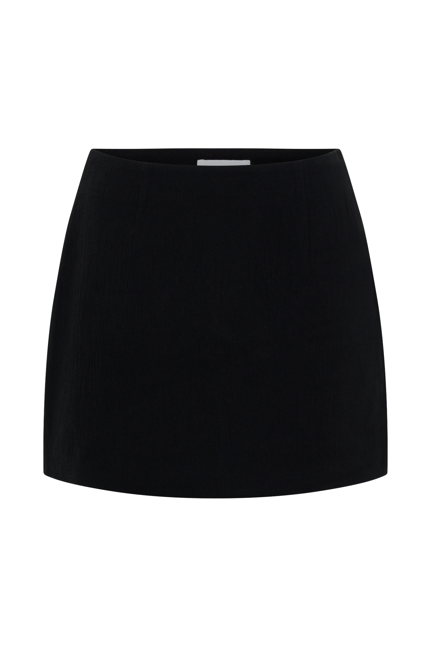 Dayana Cotton Mini Skirt - Black