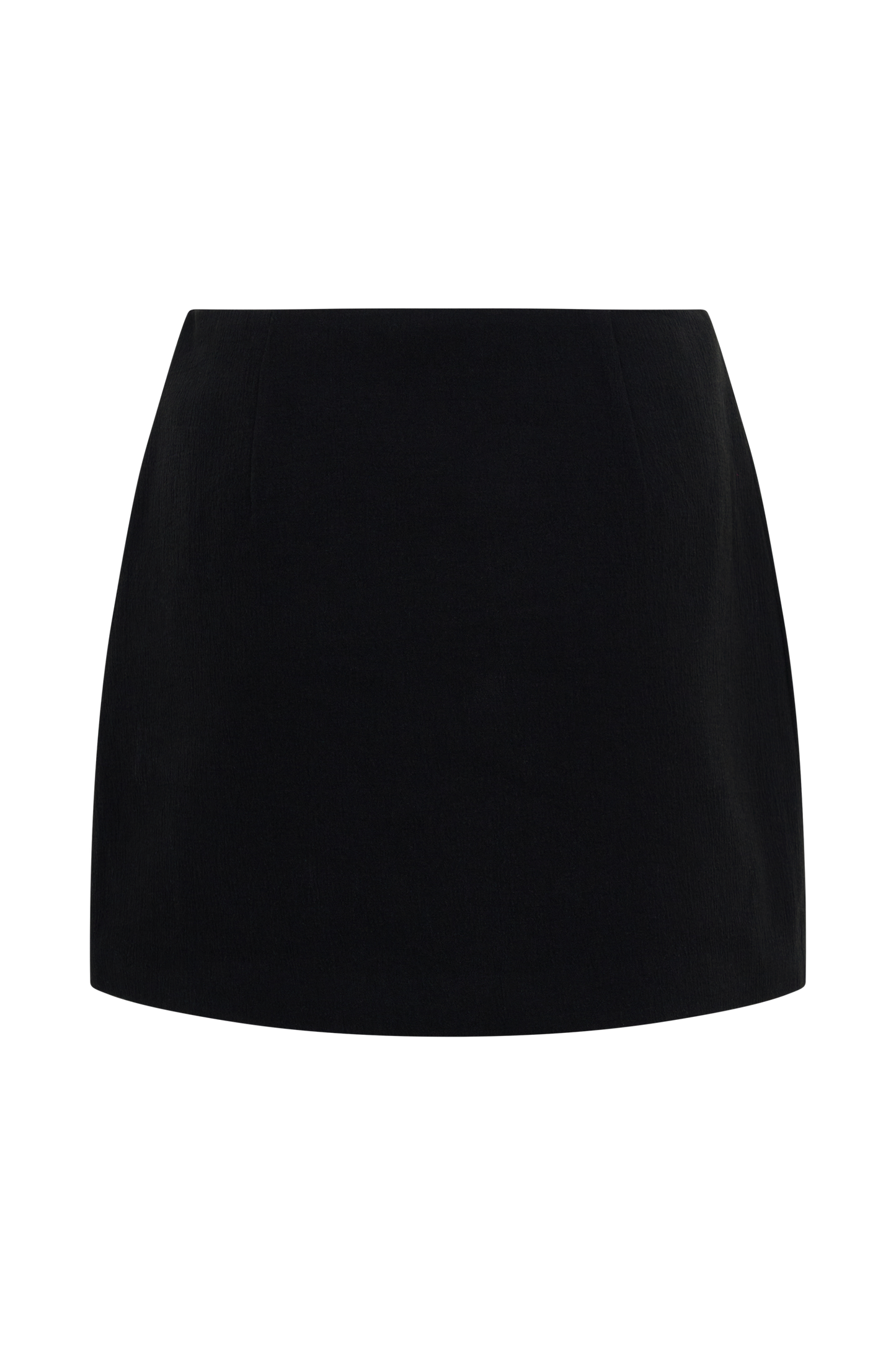 Dayana Cotton Mini Skirt - Black