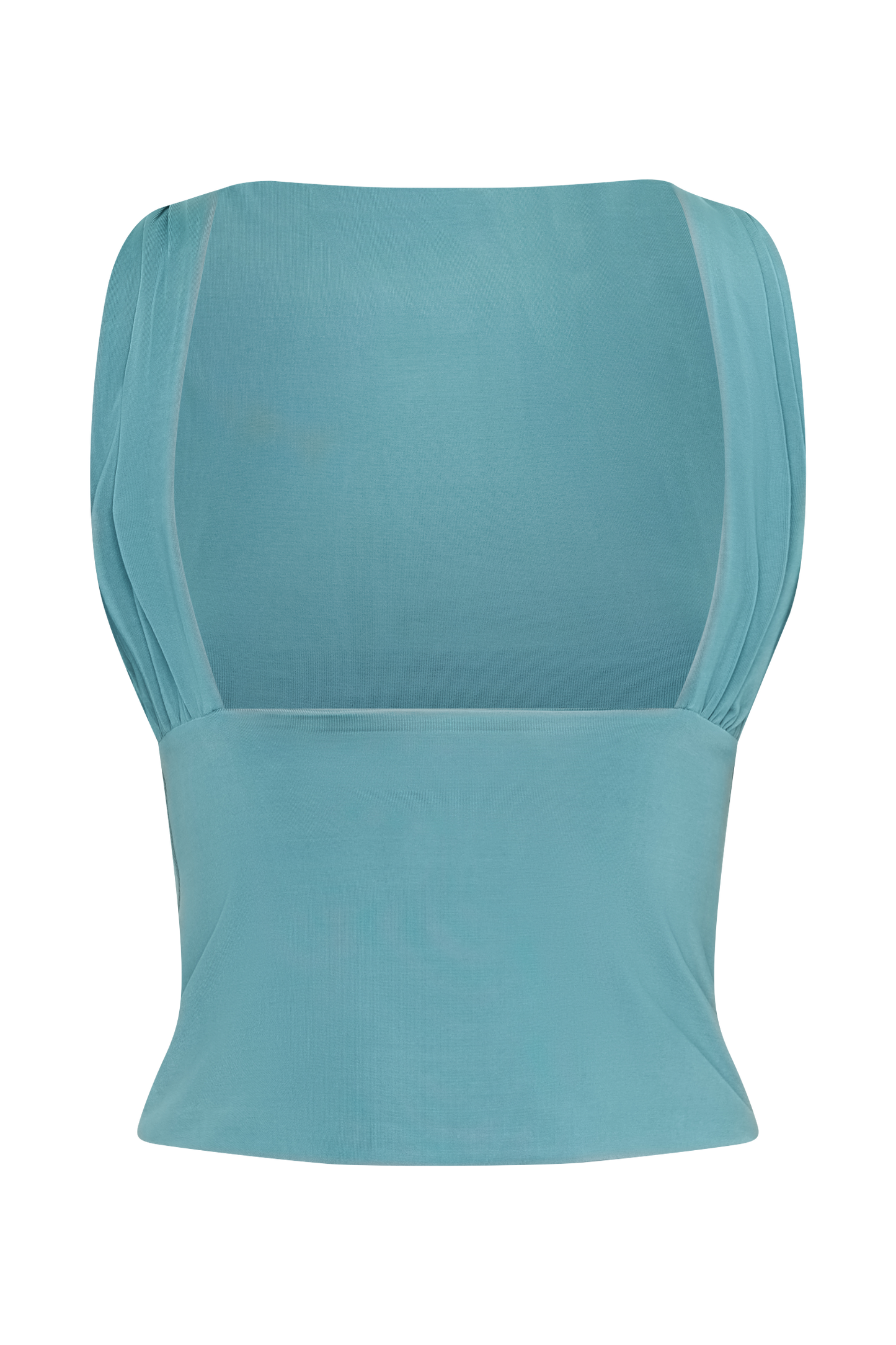 Erina Slinky Open Back Top - Teal