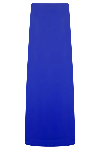 Katalina Chiffon Maxi Skirt - Cobalt Blue