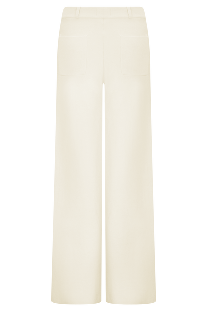 Lauren Knit Trouser - Ivory