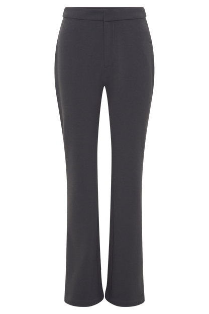Marion Fit And Flare Pant - Charcoal Shadow