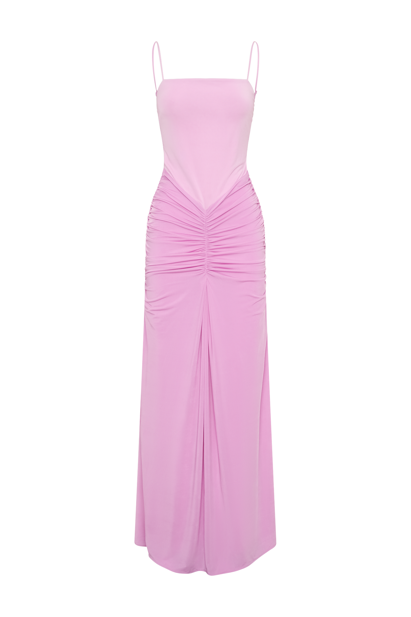 Roisin Slinky Maxi Dress - Powder Pink