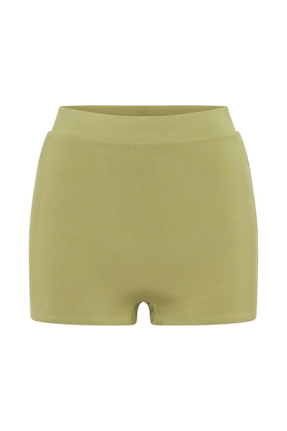 Jemma Micro Shorts - Apple Sage