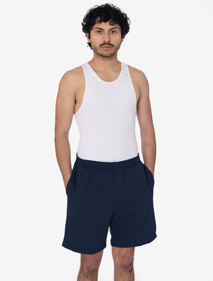MWF02 - 10oz. Mid-weight Poly Cotton Fleece Sweat shorts