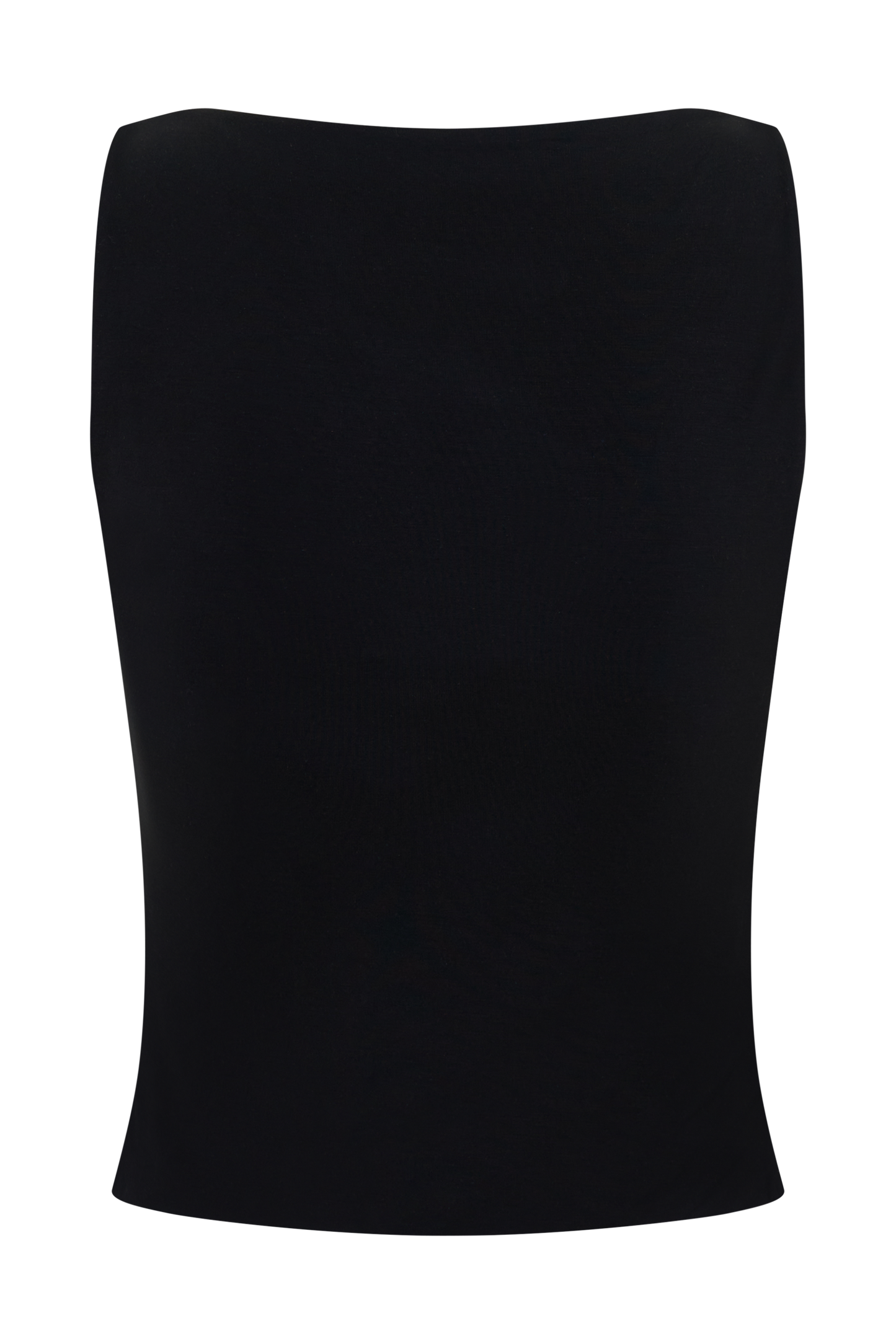 Nicolette Sleeveless Tank Top - Black