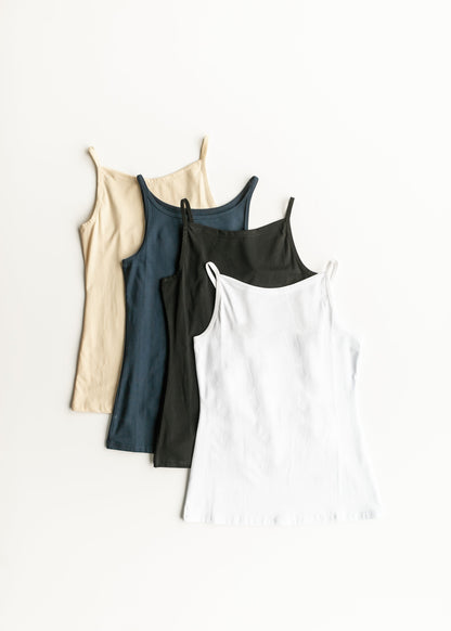 Adjustable Cream Layering Cami