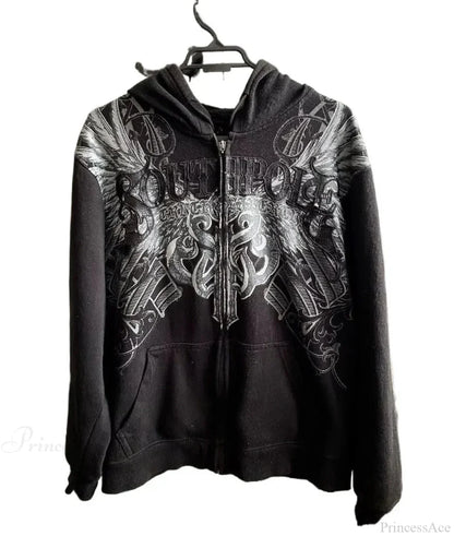 American Gothic Zipper Hoodie