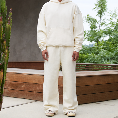 600 GSM 'Banana Milk' Core Sweatpants