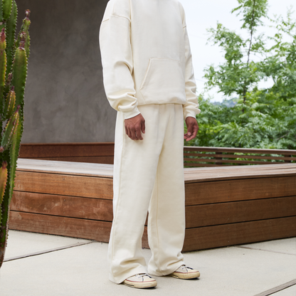 600 GSM 'Banana Milk' Core Sweatpants
