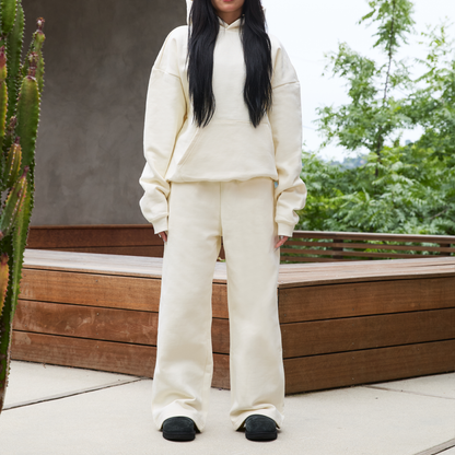 600 GSM 'Banana Milk' Core Sweatpants