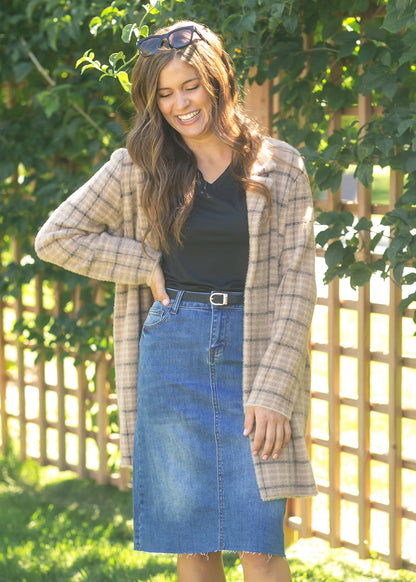 Basic Soft V-Neck Long Sleeve T-shirt - FINAL SALE