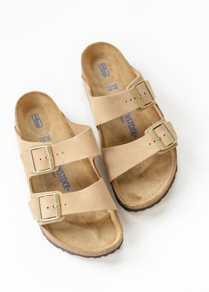 Birkenstock® Sandcastle Arizona Soft Footbed Sandal