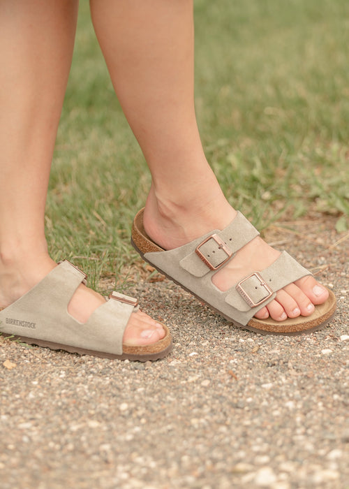 BIRKENSTOCK® Women's Arizona Soft Footbed Suede Sandals