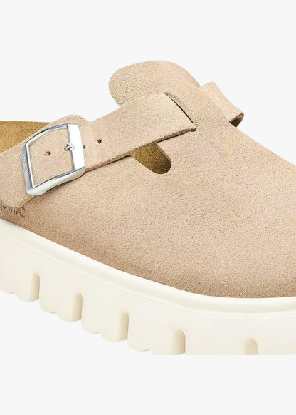 Birkenstock® Women's Boston Chunky Suede Clogs