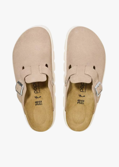 Birkenstock® Women's Boston Chunky Suede Clogs