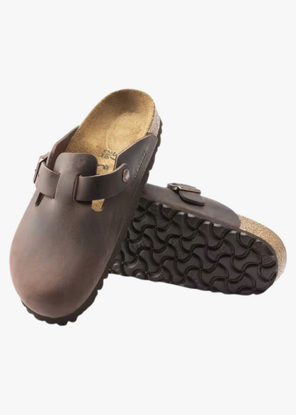 Birkenstock® Women's Boston Oiled Leather Clogs