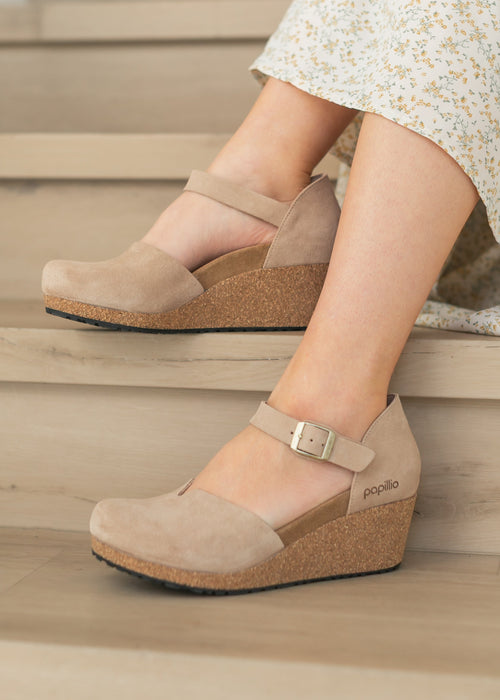 BIRKENSTOCK® Women's Warm Sand Mary Suede Sandal